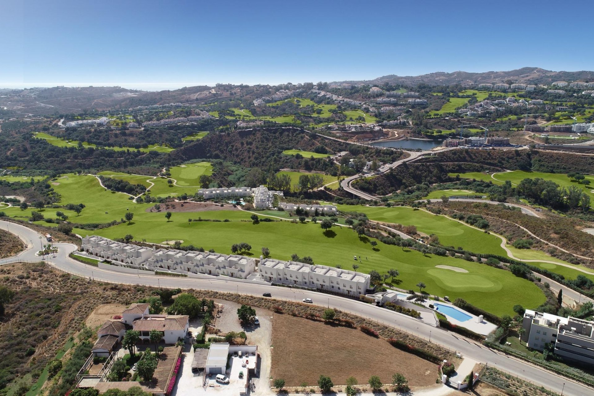 Obra nueva - Casa adosada - Mijas - La Cala Golf