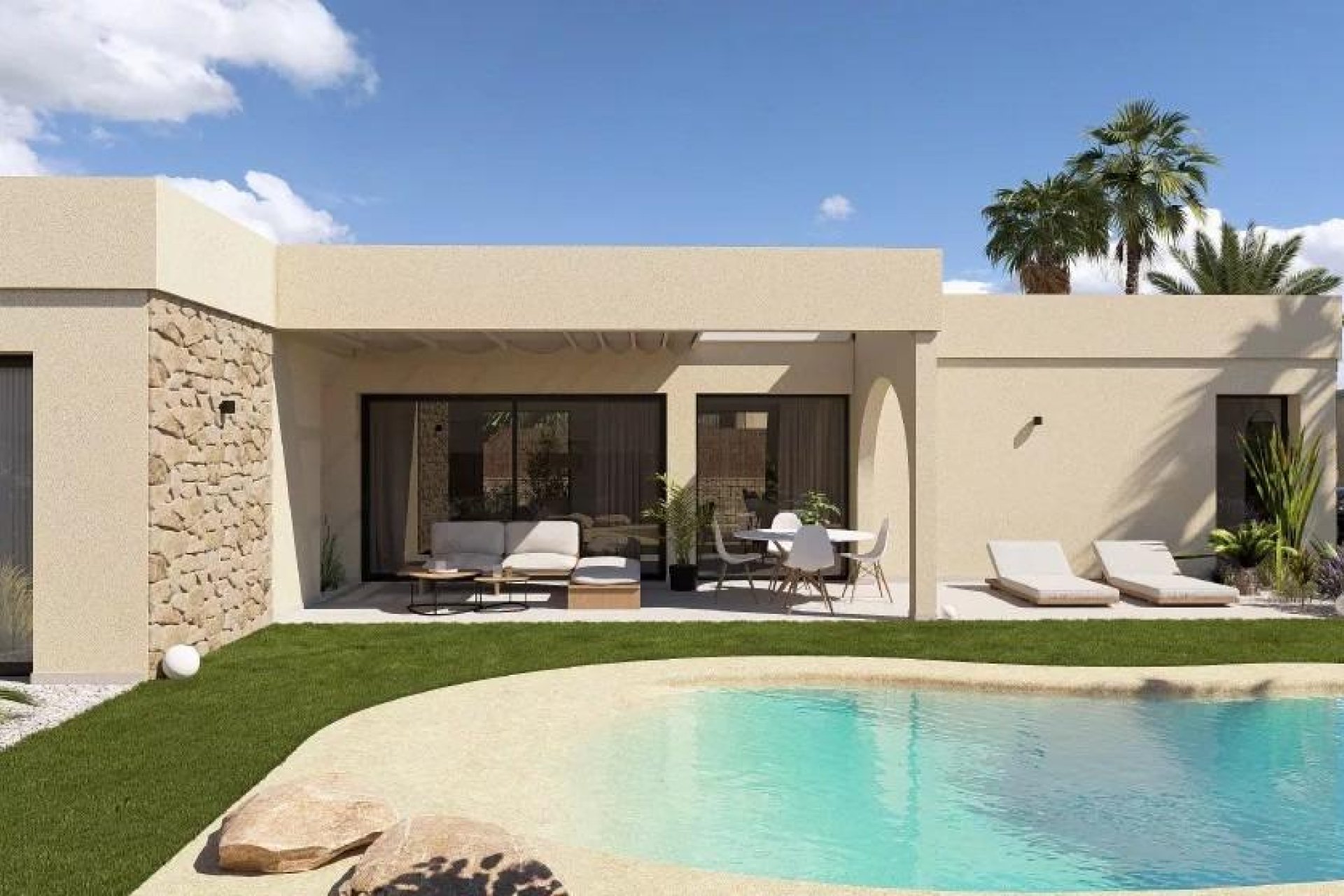 Obra nueva - Villa - Banos y Mendigo - Altaona Golf