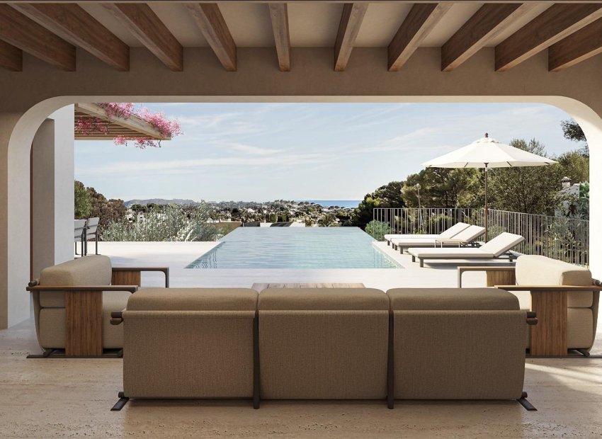 Obra nueva - Villa - Benissa - Cala Advocat