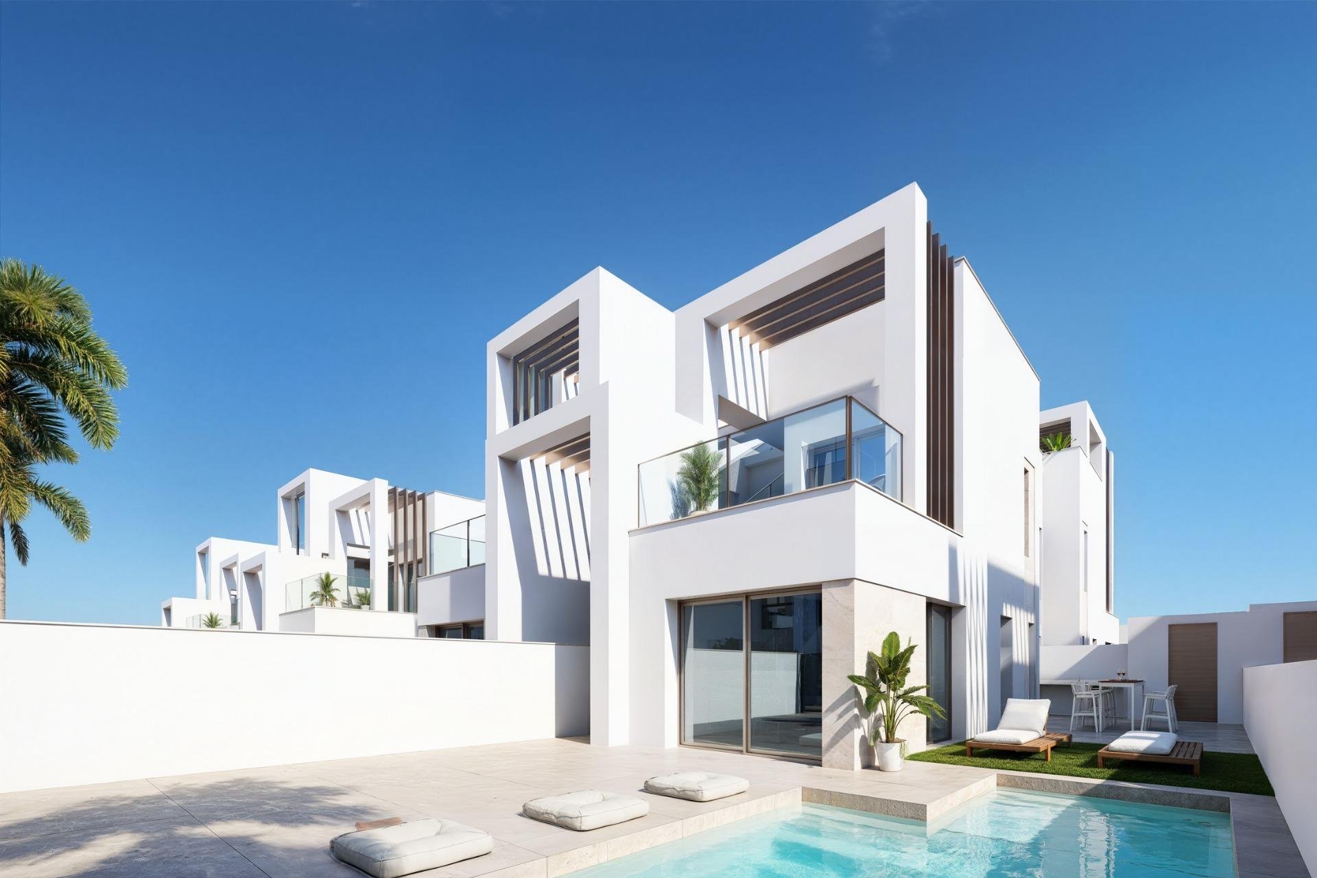 Obra nueva - Villa - Los Alcazares - Serena Golf