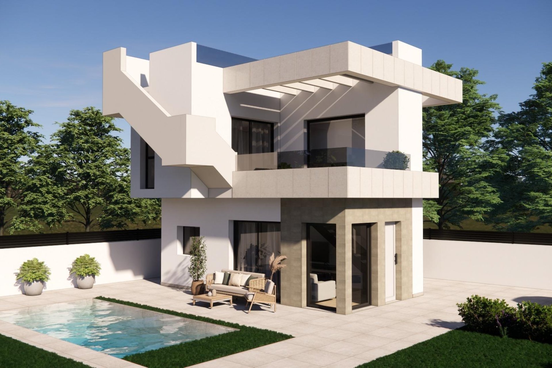 Obra nueva - Villa - Los Montesinos - La Herada