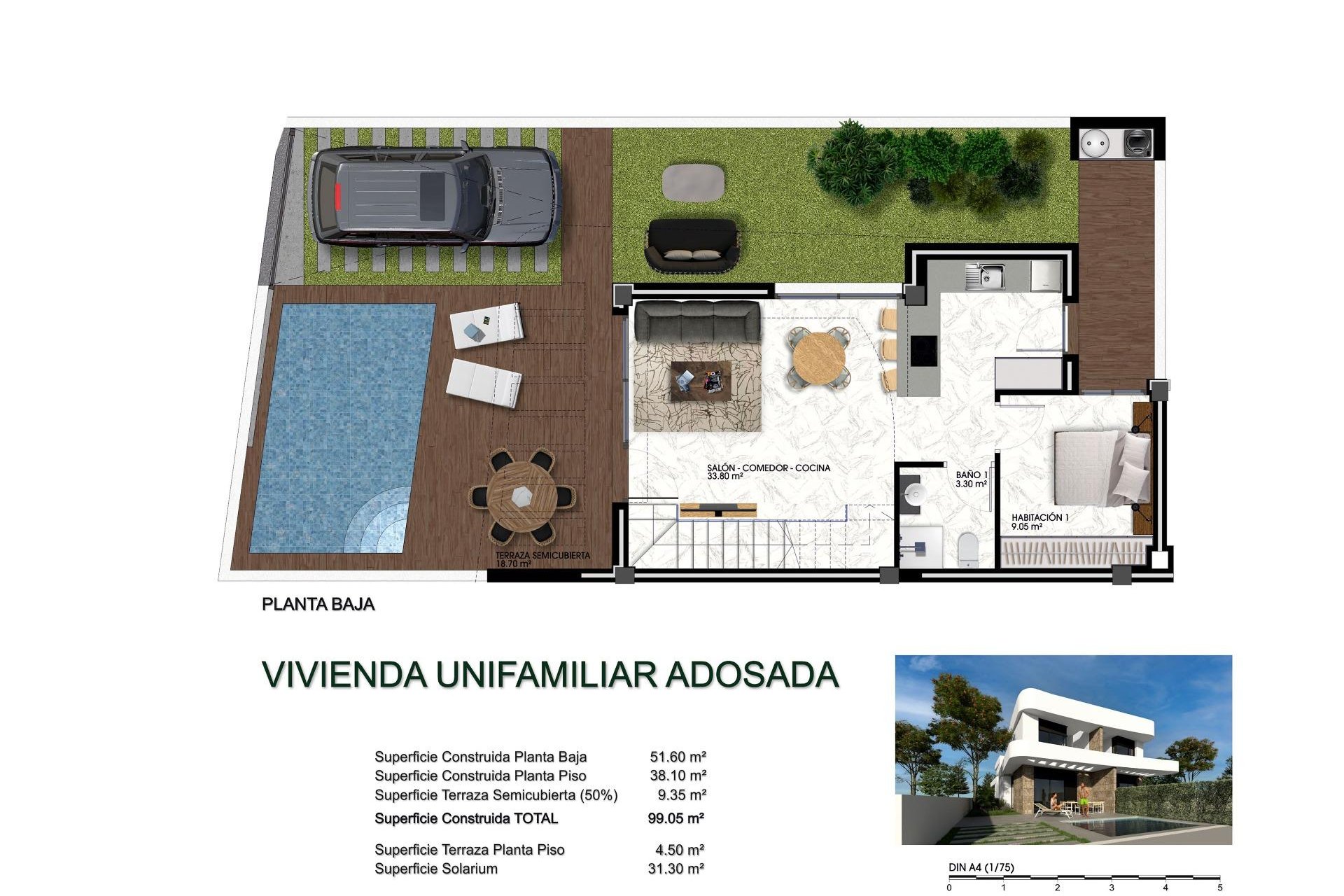 Obra nueva - Villa - Los Montesinos - La Herada