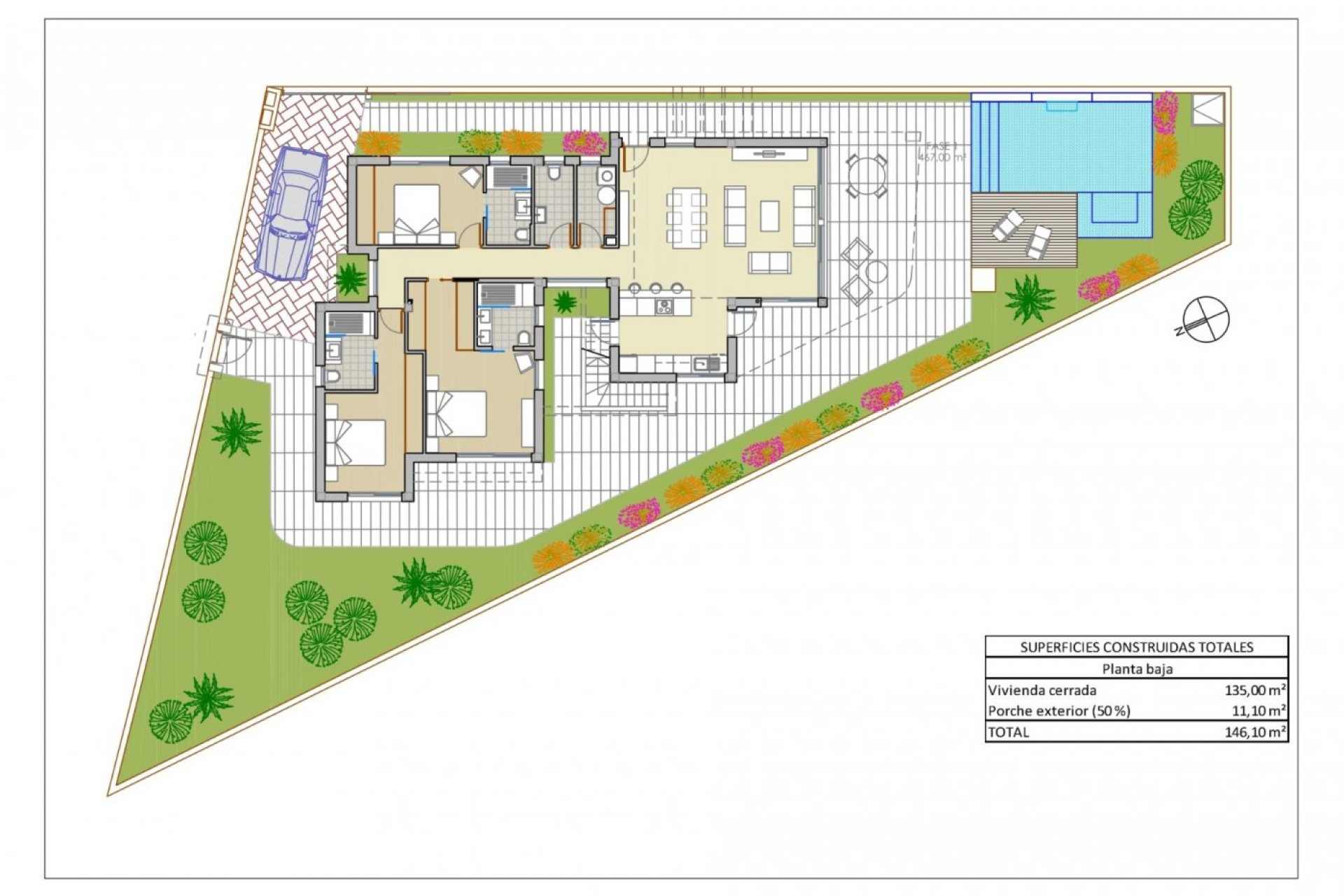 Obra nueva - Villa - Pilar de la Horadada - Lo Romero Golf