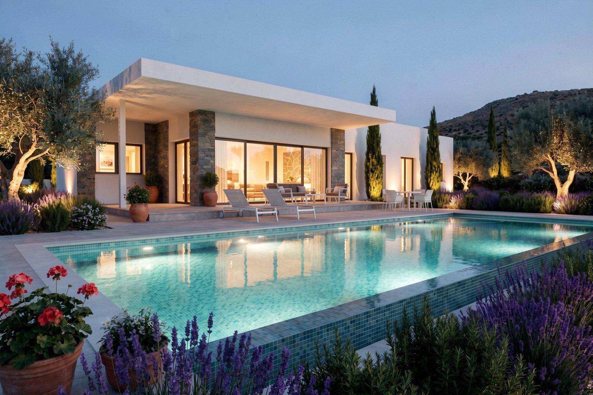 Obra nueva - Villa - Pinoso - Casas Pastor