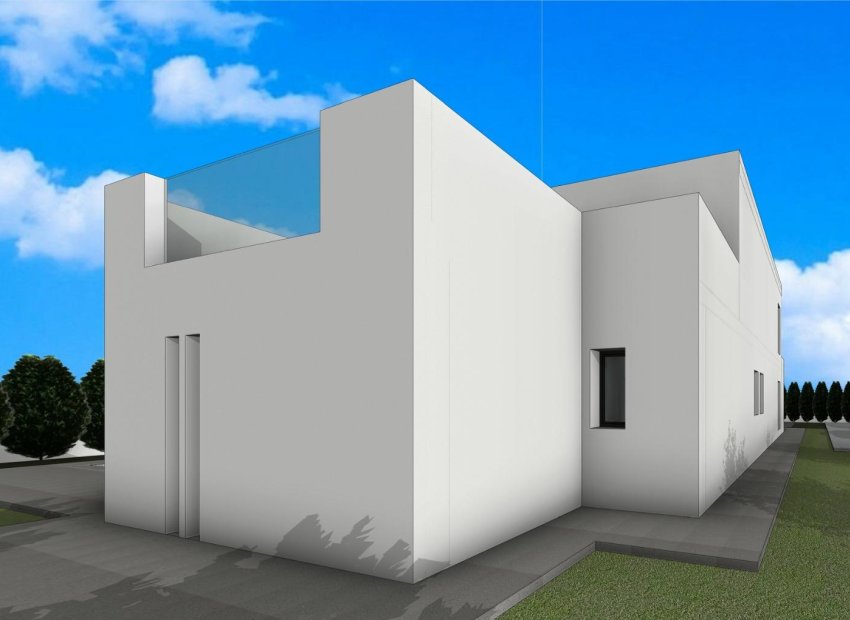 Obra nueva - Villa - Pinoso - Pinoso - El Pinós