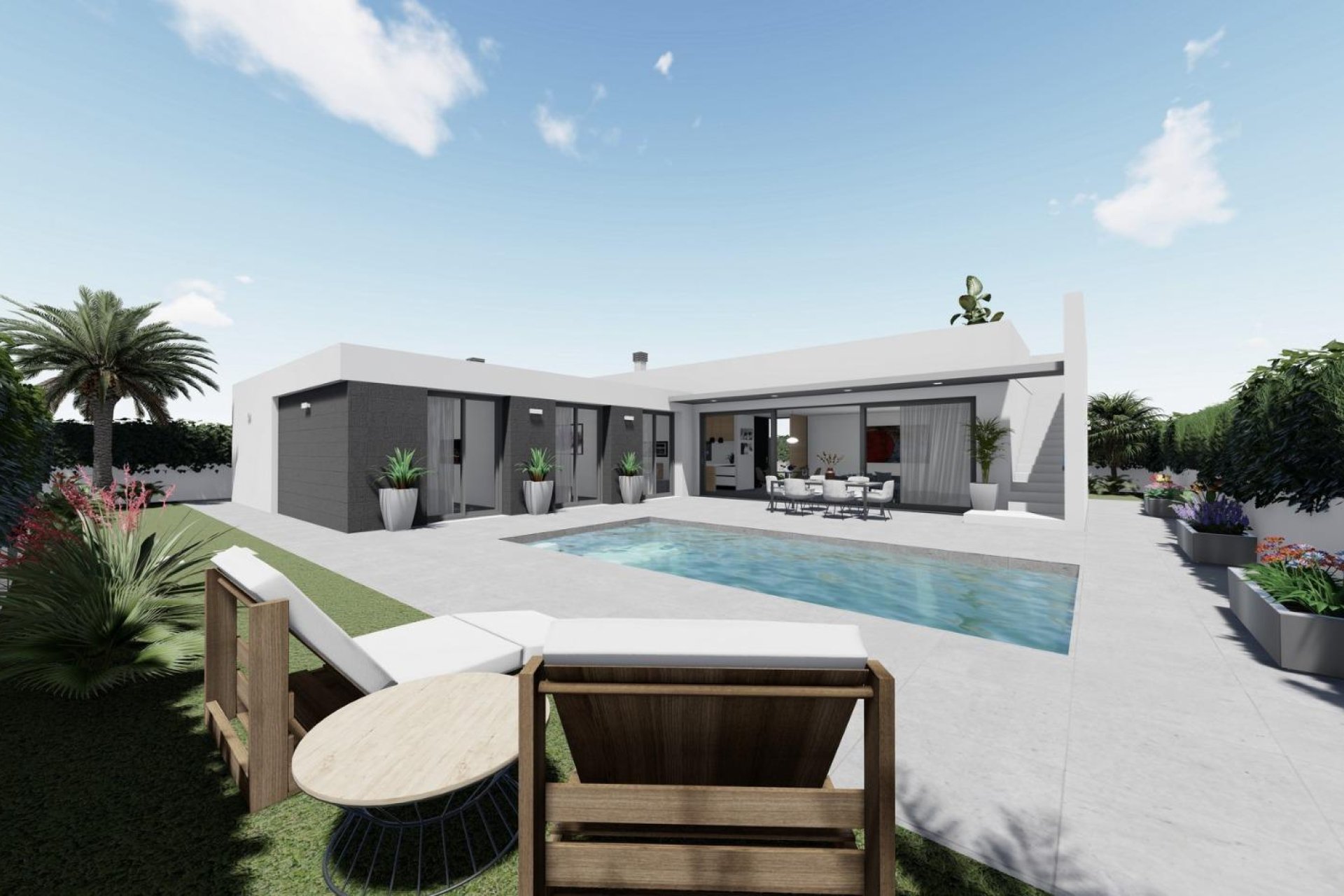 Obra nueva - Villa - San Juan de los Terreros - Costa de Almería