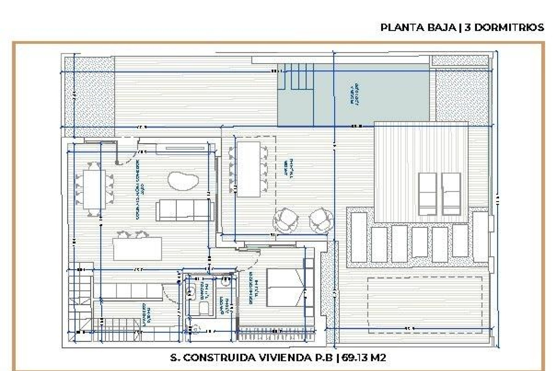 Obra nueva - Villa - Torre Pacheco - Roldán