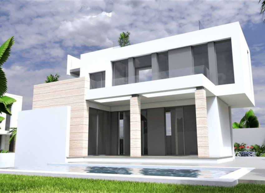 Obra nueva - Villa - Torrevieja - Aguas Nuevas