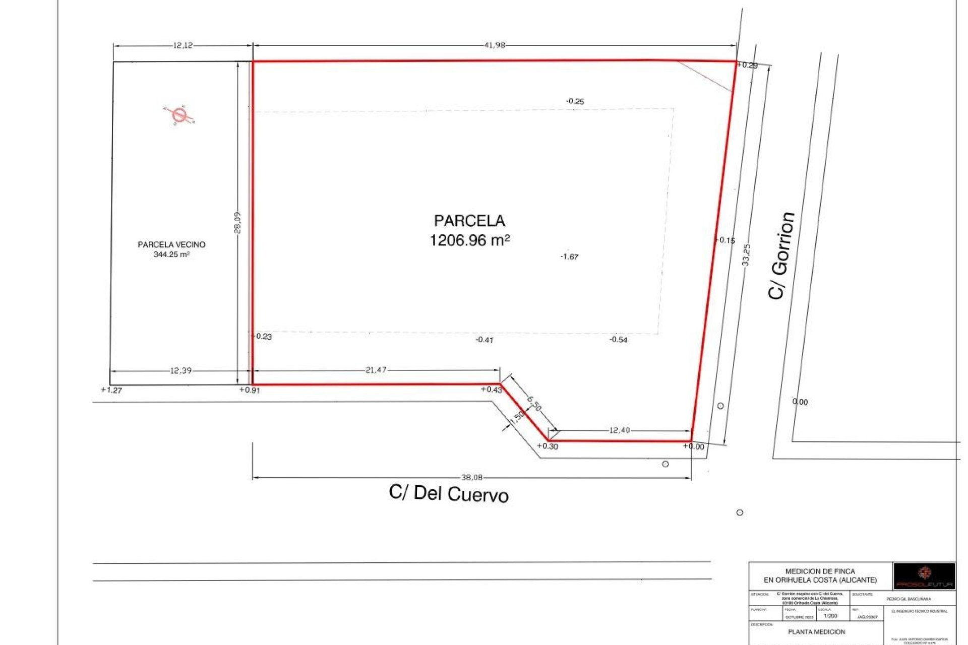 Resale - Plot * - Orihuela Costa - La Florida *