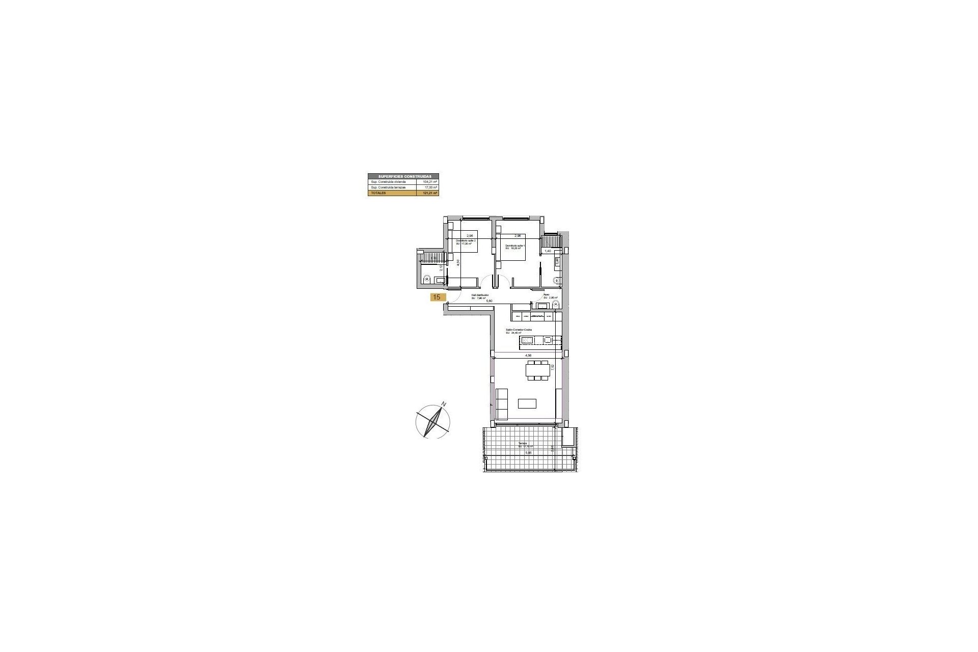 Reventa - Apartamento / piso - Las Colinas Golf