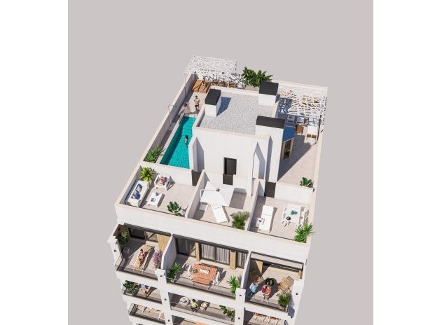 Wohnung - Neue Gebäude - Torrevieja - Playa del Cura