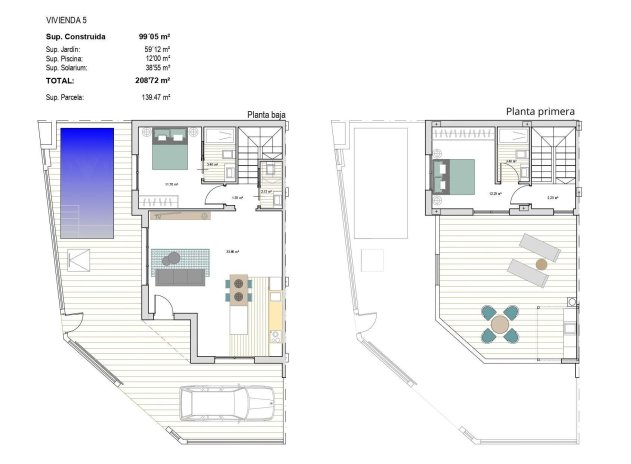 New Build - Quad House - Torre Pacheco - El Alba