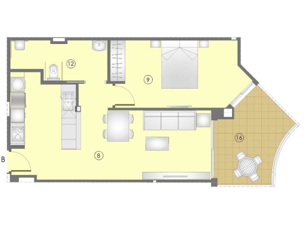 Nieuwbouw Woningen - Appartement / flat - Orihuela Costa - Mil Palmeras