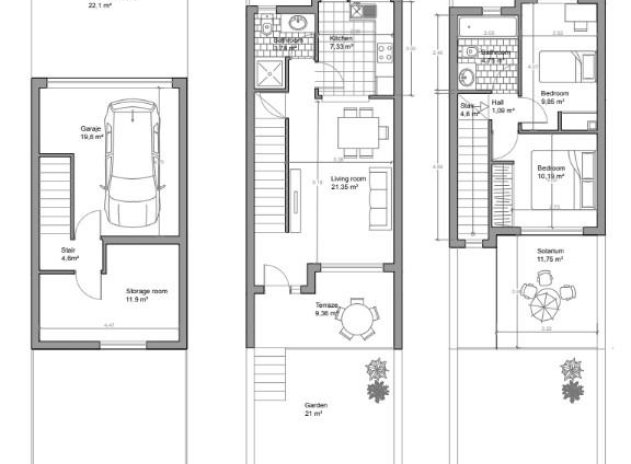 Nieuwbouw Woningen - Town House - Mutxamel - Valle Del Sol