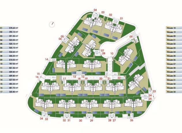 Nieuwbouw Woningen - Villa - Mutxamel - Dorado Country Club