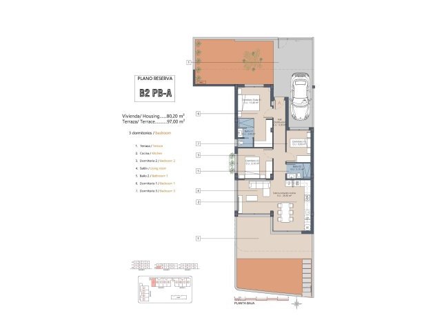 New Build - Apartment / flat - Los Alcazares - Serena Golf