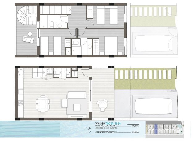 Nouvelle construction - Town House - Pilar de la Horadada - pueblo