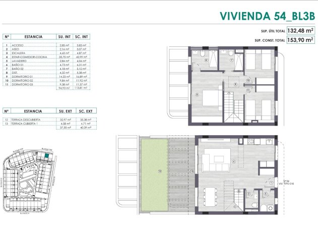 Nieuwbouw Woningen - Penthouse - Monforte del Cid - Alenda Golf