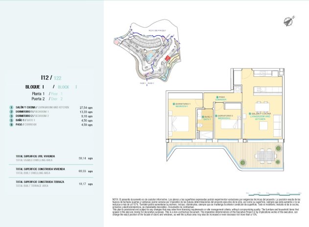 New Build - Apartment / flat - Aguilas - Isla Del Fraile