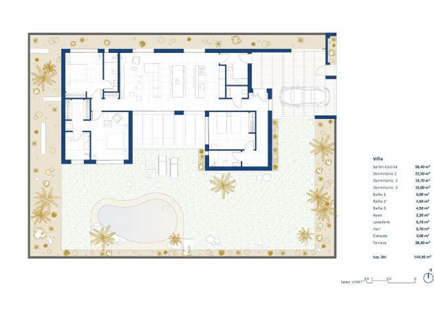 New Build - Villa - Banos y Mendigo - Altaona Golf And Country Village