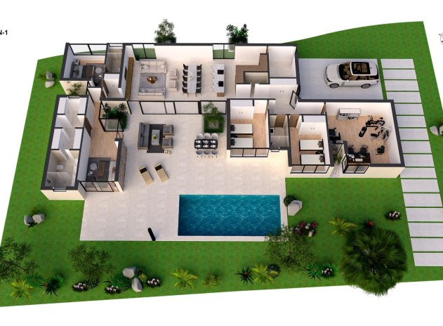 Nouvelle construction - Villa - Banos y Mendigo - Altaona Golf And Country Village