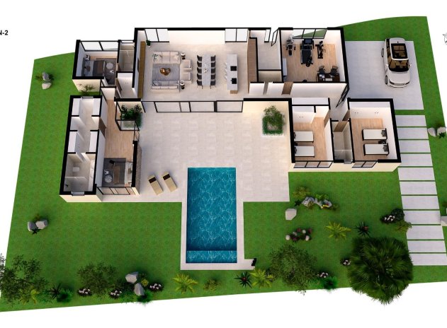 New Build - Villa - Banos y Mendigo - Altaona Golf And Country Village