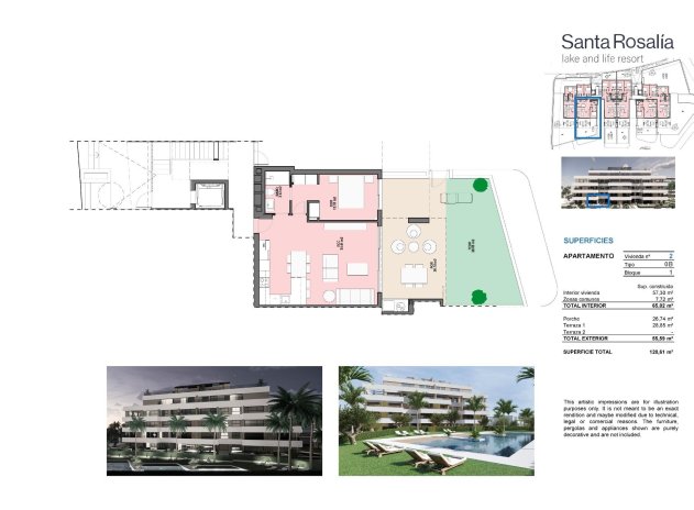 Nieuwbouw Woningen - Appartement / flat - Torre Pacheco - Santa Rosalia Lake And Life Resort