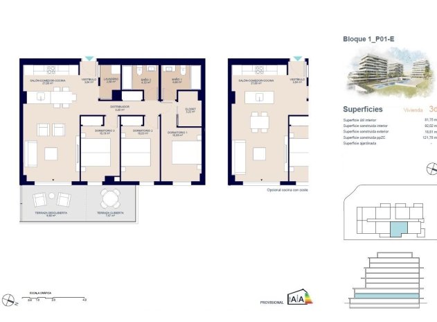 Obra nueva - Apartamento / piso - Villajoyosa - Playas Del Torres