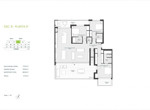 Nieuwbouw Woningen - Penthouse Penthouse - Orihuela - Las Colinas Golf Resort