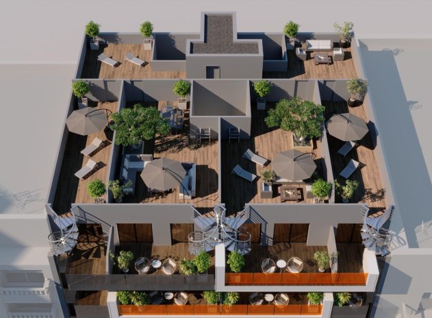 Nieuwbouw Woningen - Appartement / flat - Torrevieja - Center