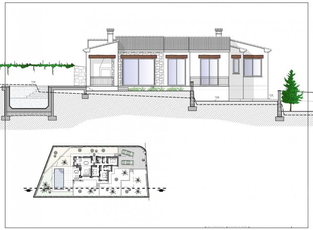 Neue Gebäude - Villa - Benissa - Fanadix