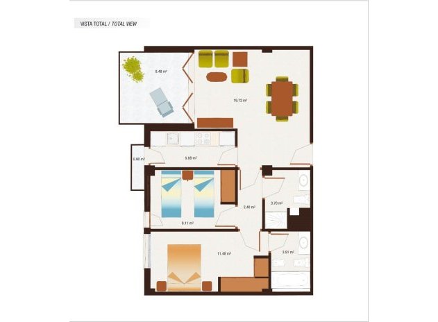 Revente - Appartement - Villanueva del Rio Segura - Urbanización plan parcial la morra