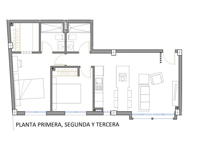 New Build - Apartment / flat - San Pedro del Pinatar - San Pedro De Pinatar