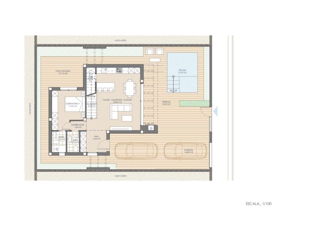 Obra nueva - Villa - San Juan de los Terreros - Las Mimosas