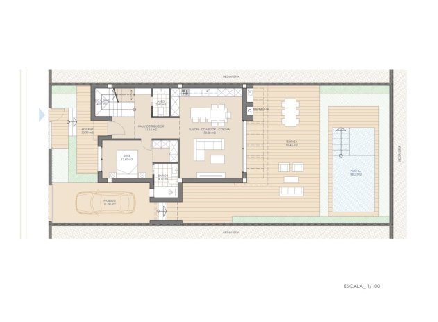 Nieuwbouw Woningen - Villa - San Juan de los Terreros - Las Mimosas