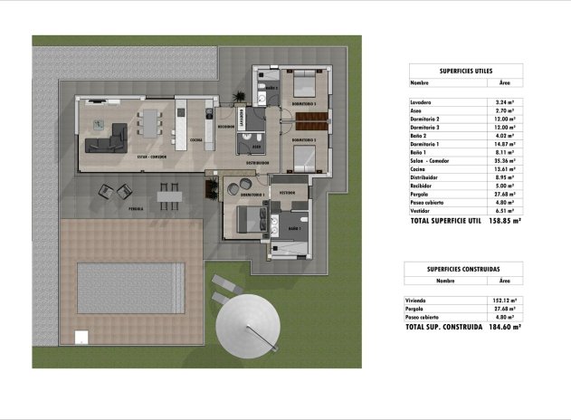 New Build - Villa - Pinoso - Pinoso - El Pinós