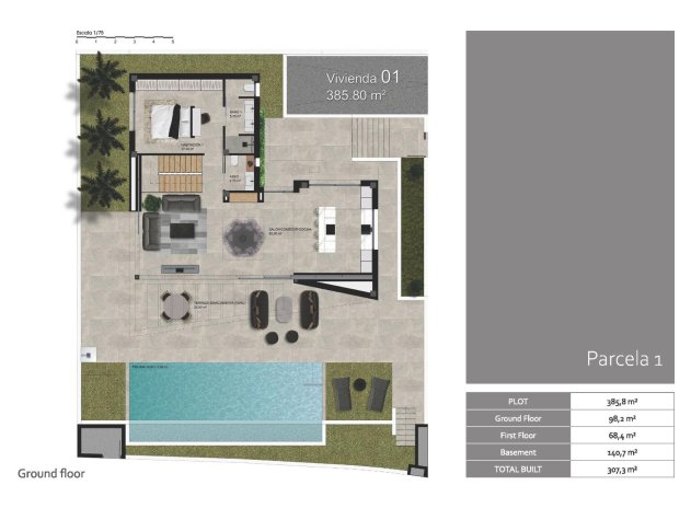 Nieuwbouw Woningen - Villa - Polop - Urbanizaciones