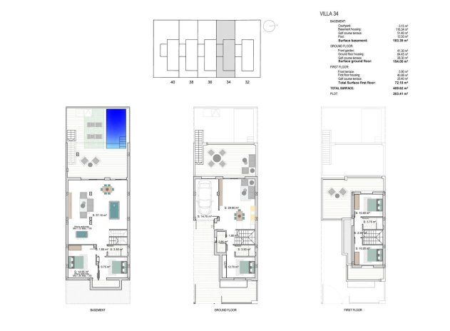 Obra nueva - Town House - Los Alcazares - Serena Golf