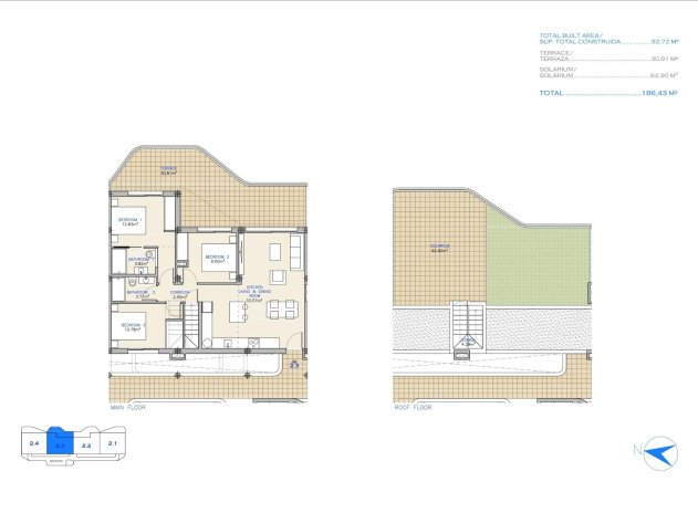 Nieuwbouw Woningen - Penthouse - Los Alcazares - Serena Golf