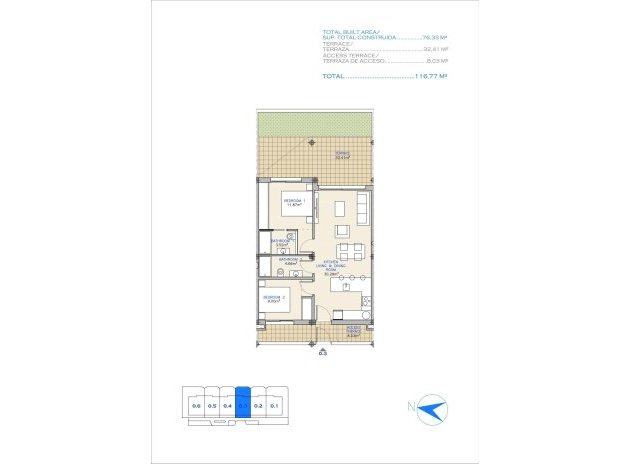 Nieuwbouw Woningen - Appartement / flat - Los Alcazares - Serena Golf