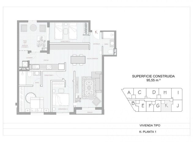 New Build - Apartment / flat - Alcantarilla