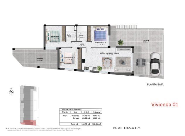 New Build - Bungalow - Pilar de la Horadada - Polígono Industrial Zona Raimundo Bened