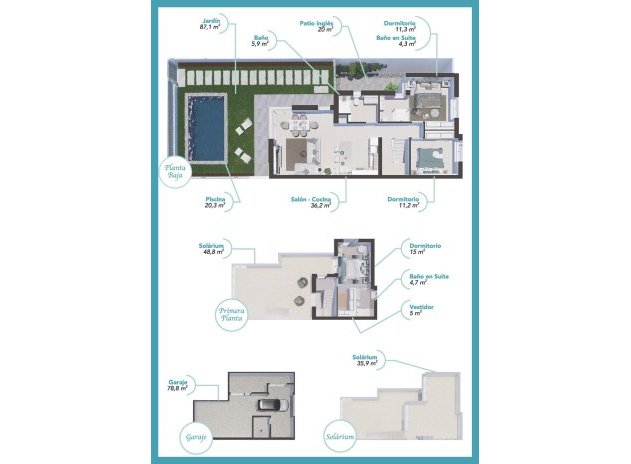 Nieuwbouw Woningen - Villa - Los Alcazares - Serena Golf