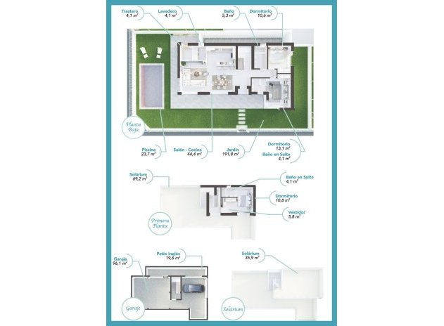 New Build - Villa - Los Alcazares - Serena Golf