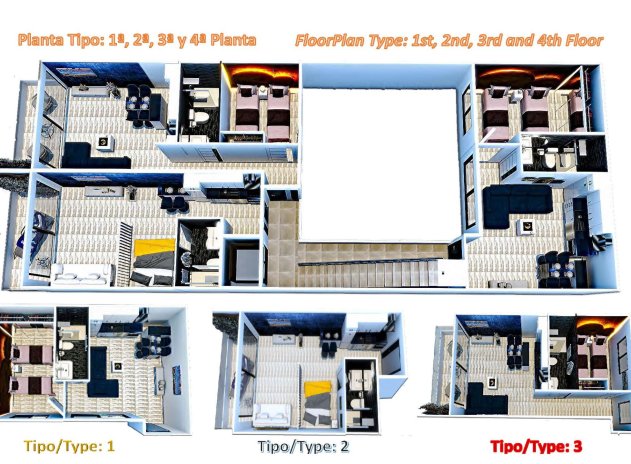 Neue Gebäude - Wohnung - Torrevieja - Center