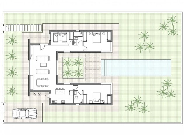 Nieuwbouw Woningen - Villa - Benijofar - Polideportivo