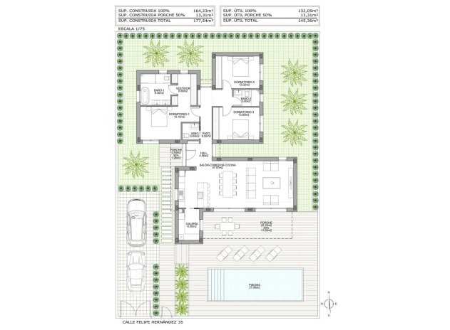 Nieuwbouw Woningen - Villa - Benijofar - Polideportivo