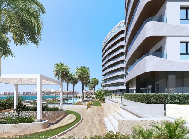 Nieuwbouw Woningen - Appartement / flat - La Manga del Mar Menor - 1ª Linea Del Mar Mediterraneo