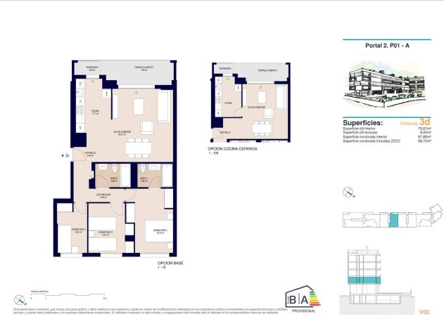 Nouvelle construction - Appartement - Alicante - San Agustín-PAU 2