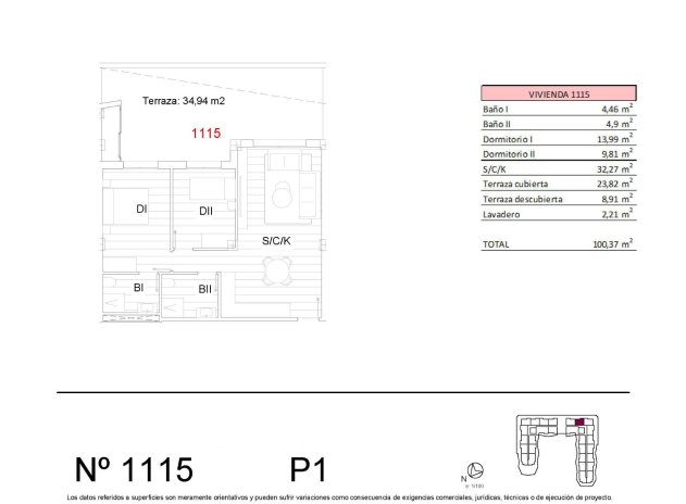 Obra nueva - Apartamento / piso - San Miguel de Salinas - Pueblo